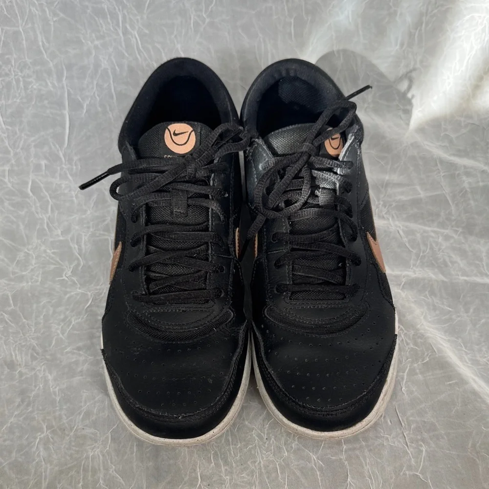 Nike Black and Bronze Athletic Shoes